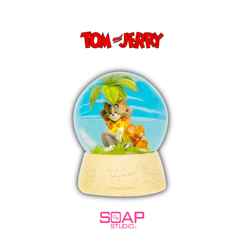 Soap Studio:Tom And Jerry (Tropical Oasis) Snow Globe