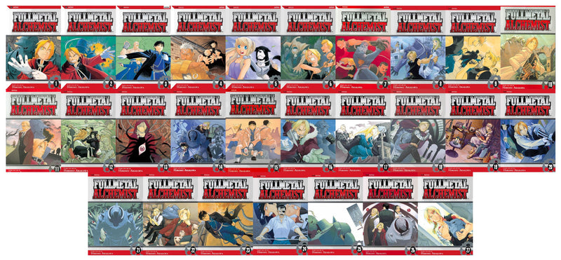 Manga Fullmetal Alchemist Vol. 1 to 18