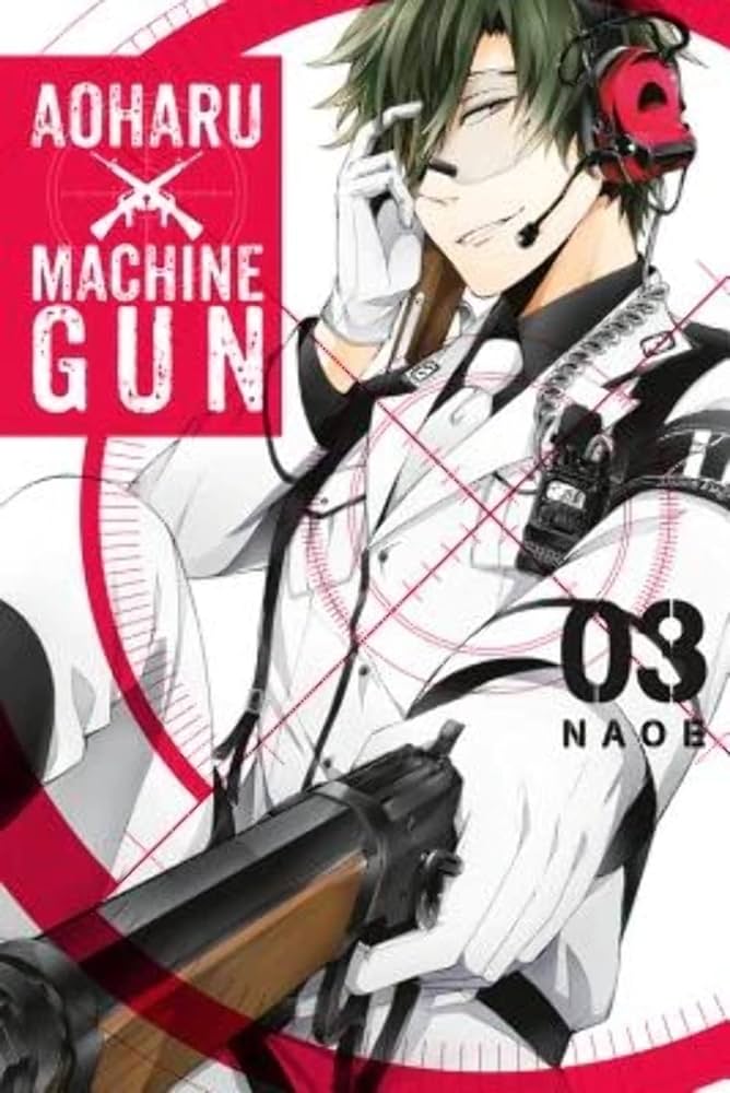 Manga: Aoharu X Machinegun, Vol.1 to Vol.5