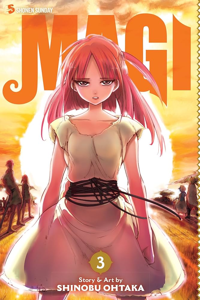 Manga Magi Vol. 1 to 4