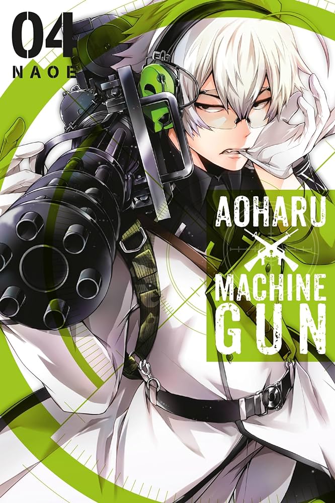 Manga: Aoharu X Machinegun, Vol.1 to Vol.5