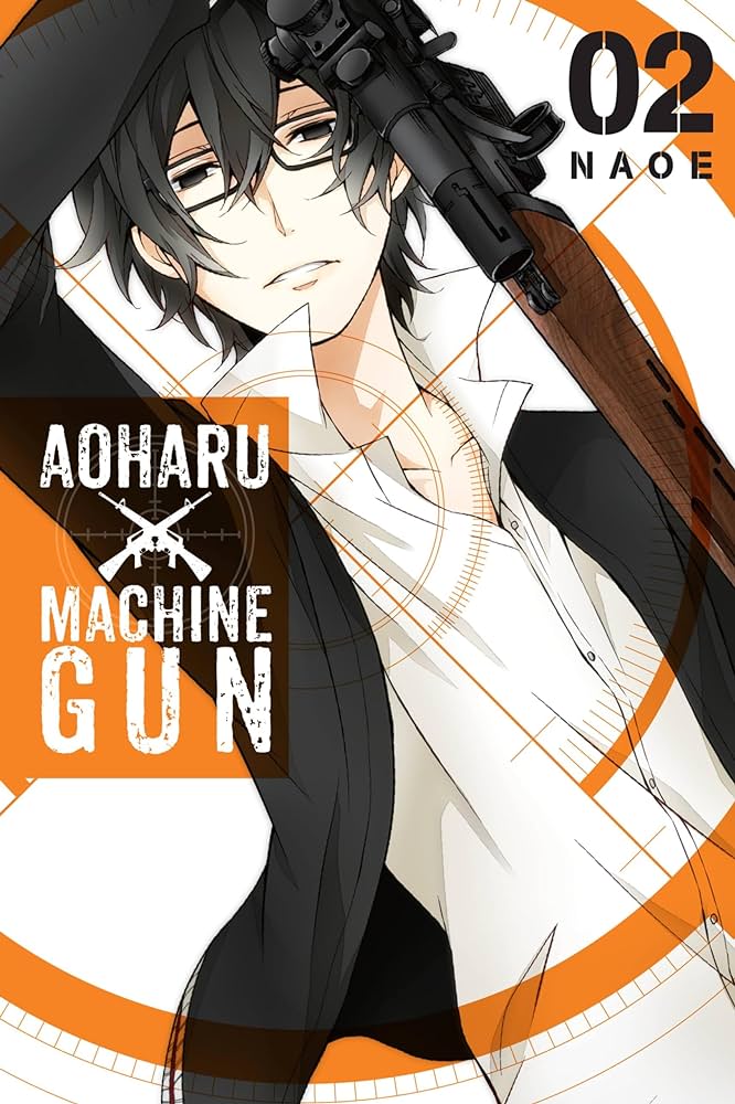 Manga: Aoharu X Machinegun, Vol.1 to Vol.5