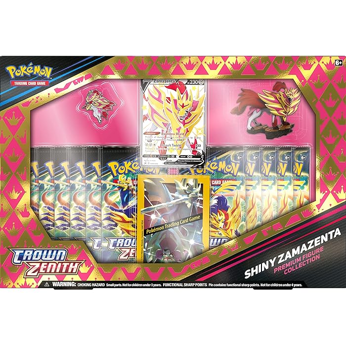 TCG Pokémon Crown Zenith Shiny Zamazenta Premium Figure Collection