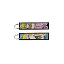 Fabric Keychain: Giorno Giovanna