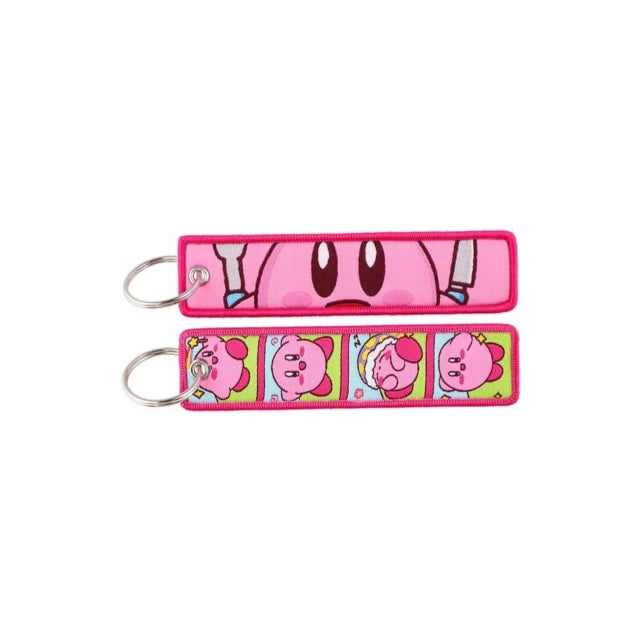 Fabric Keychain: Kirby