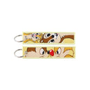 Fabric Keychain: Chip 'n Dale