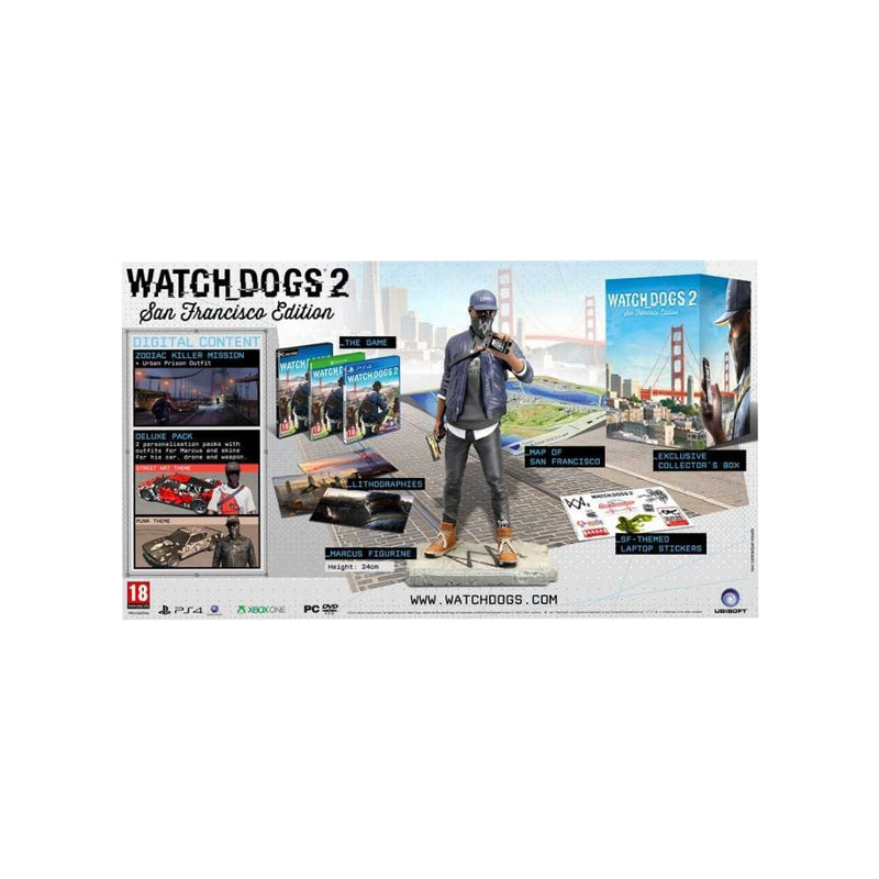 PS4: Watch Dogs 2 (Collector's Edition)