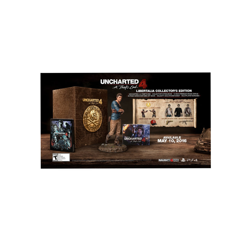 PS4: Uncharted 4 (Collector's Edition)
