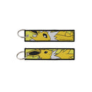 Fabric Keychain: Jolteon