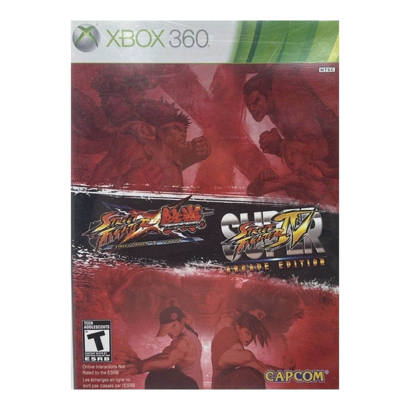 XB360 Street Fighter X Tekken & Super Street Fighter IV: Arcade Edition