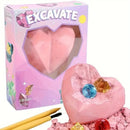 Gem Excavate: Pink Heart