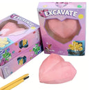 Gem Excavate: Pink Heart