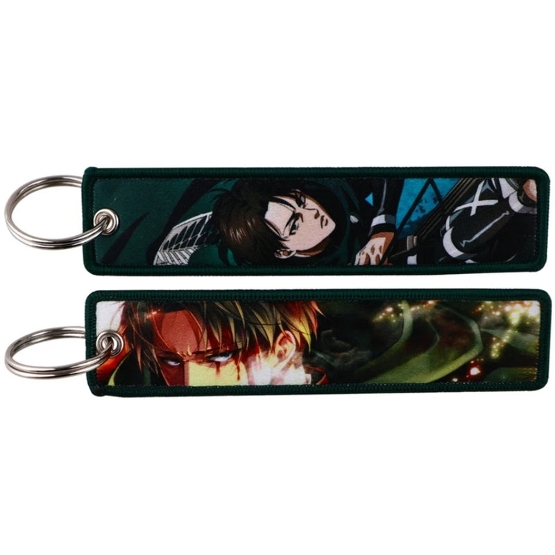 Fabric Keychain: Levi Ackermann