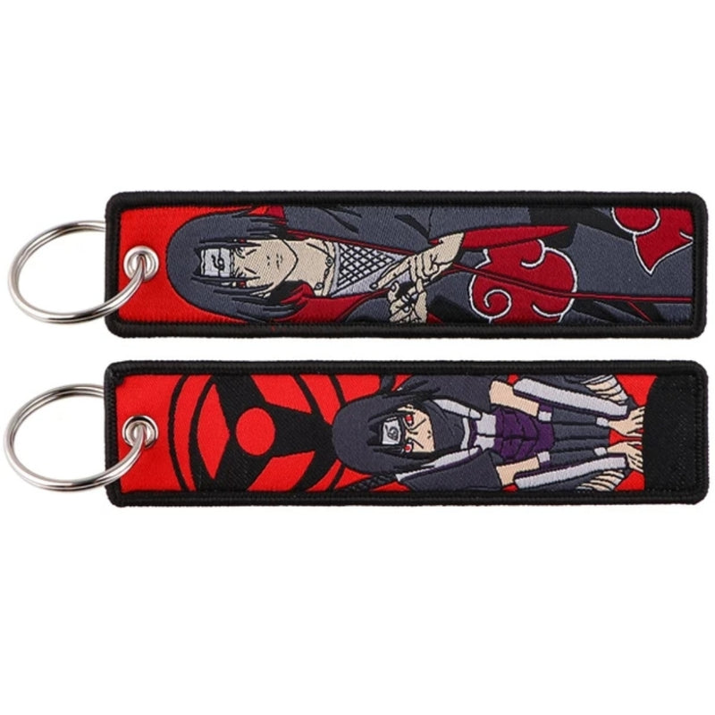 Fabric Keychain: Uchiha Itachi