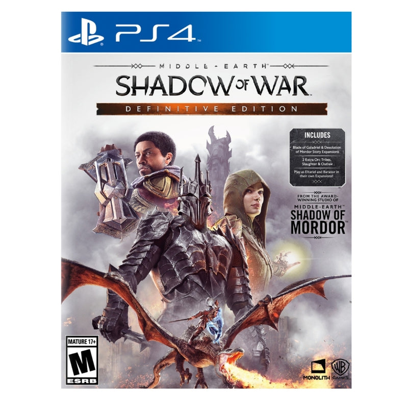 PS4 Shadow of War (Definitive Edition)