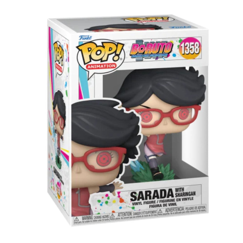 Funko Pop Sarada w/Sharingan