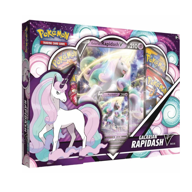 Pokemon TCG: Galarian Rapidash V Box