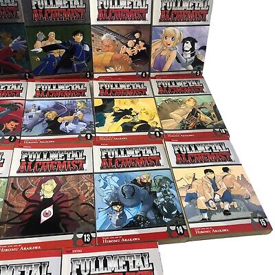 Manga Fullmetal Alchemist Vol. 1 to 18