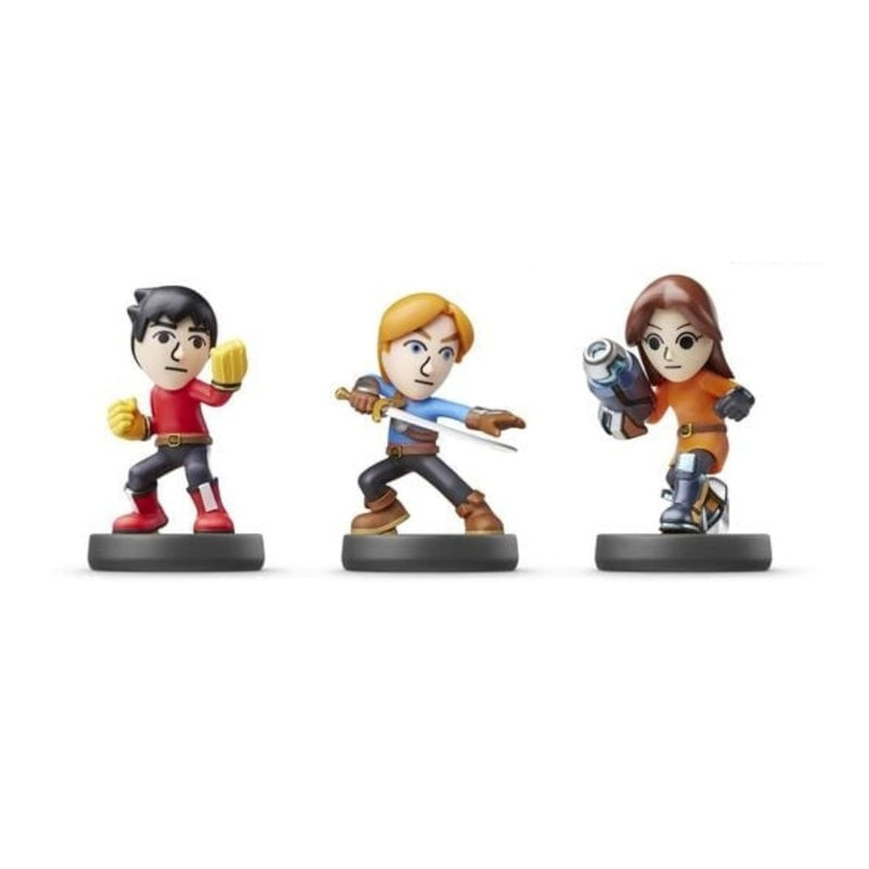 Amiibo Mii Brawler, Gunner & Swordfighter