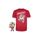 Funko Pop Superman with Tee (Holiday)